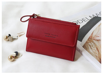 Chic RFID wallet with multiple card slots