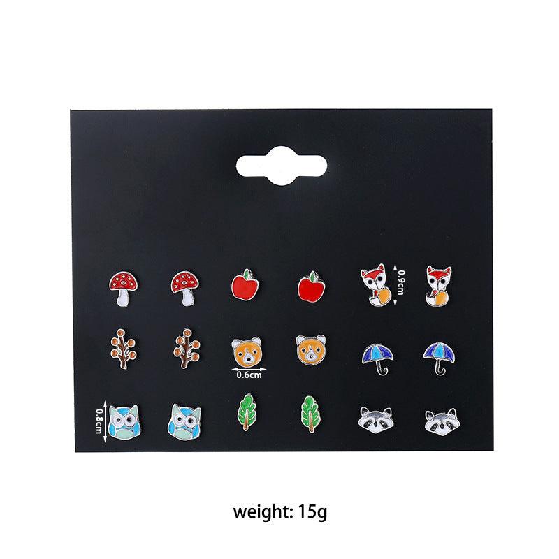 Colorful Animal Earrings 3