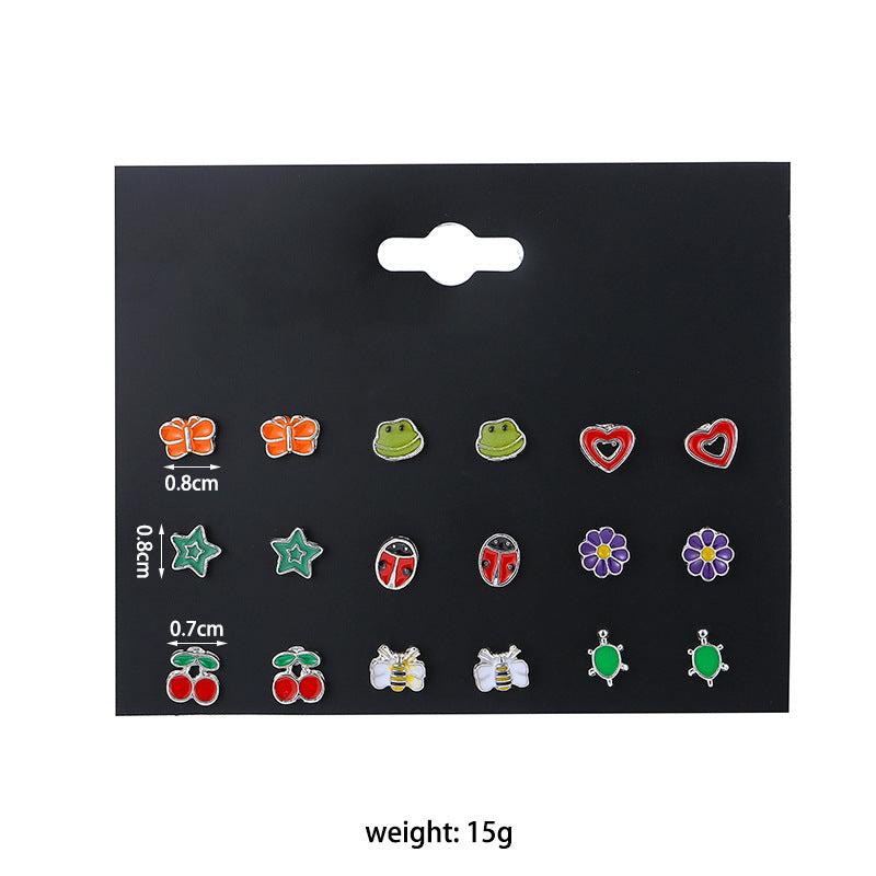 Colorful Animal Earrings 2