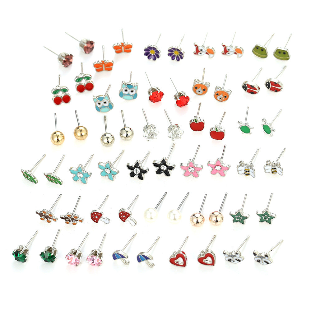 Colorful Animal Earrings 1