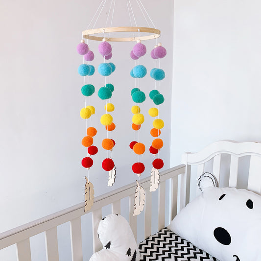 Colorful wall decoration for children's space image 5
