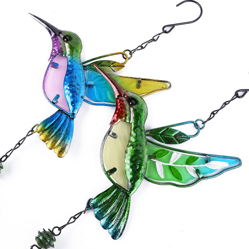 Close-up of beautiful garden wind chime