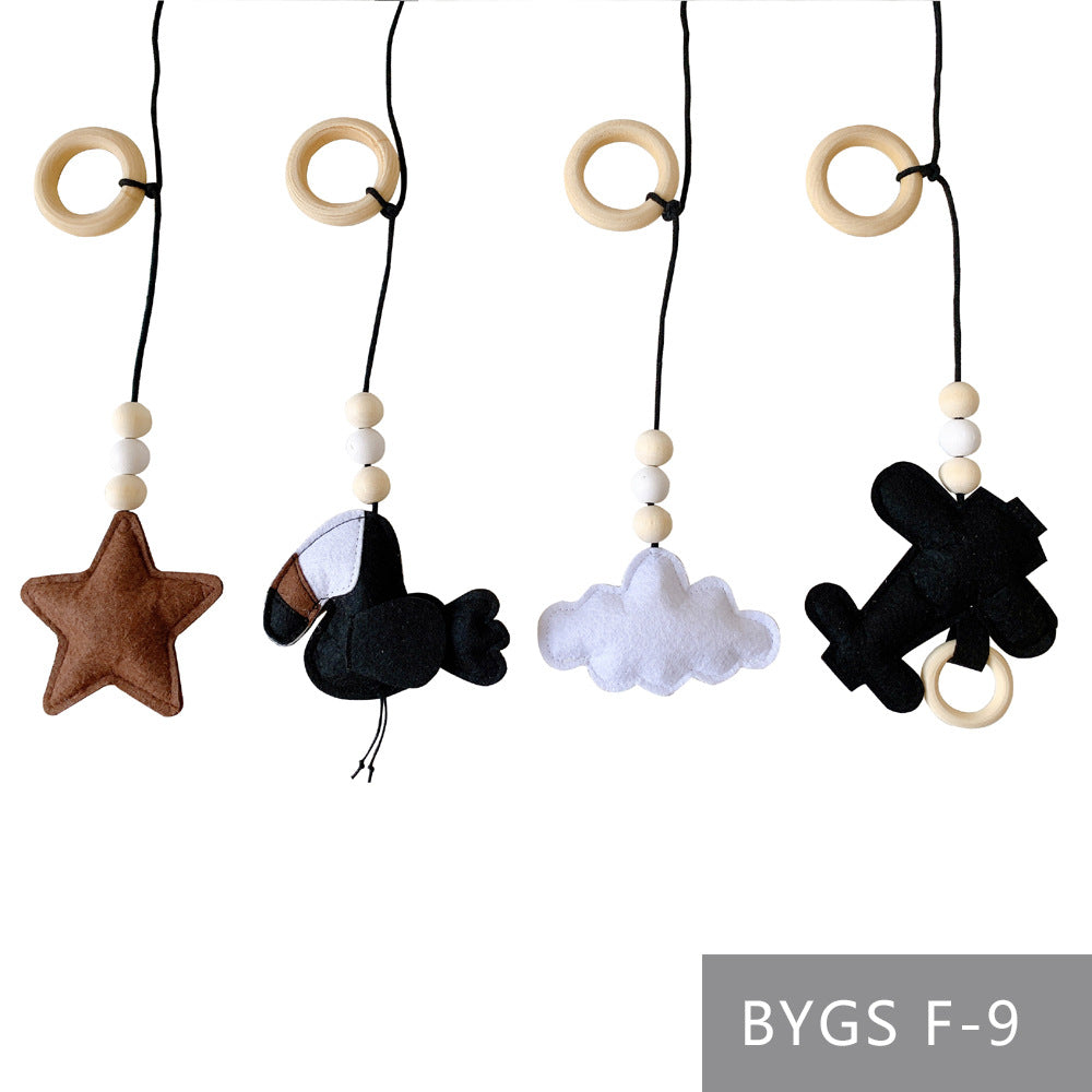 Nordic style felt children's gym accessory hanging decor