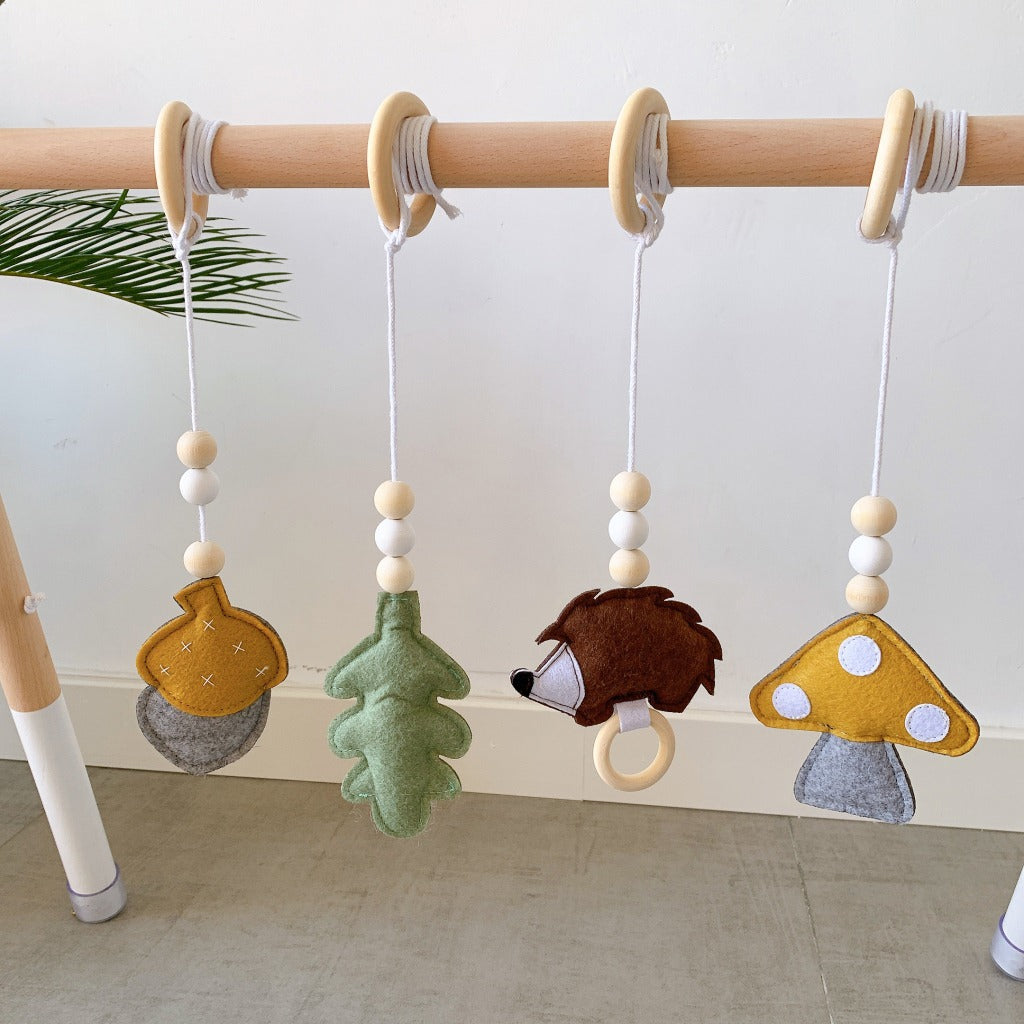 Nordic style felt children's gym accessory hanging decor