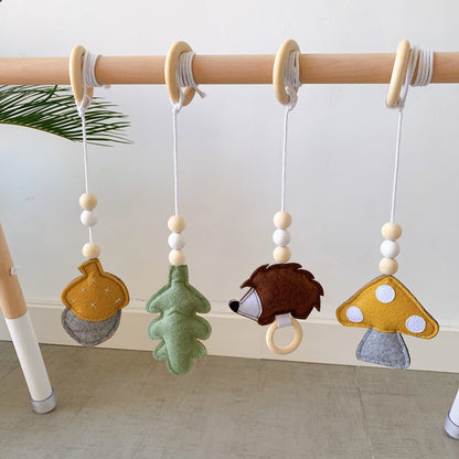 Nordic style felt children's gym accessory hanging decor