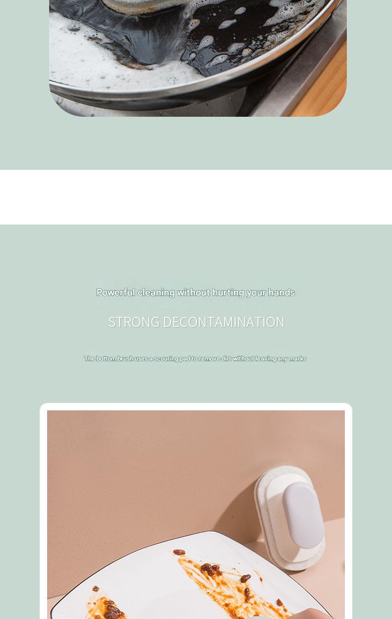 Stylish scrub brush for kitchen use
