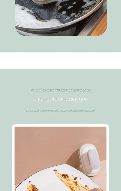 Stylish scrub brush for kitchen use
