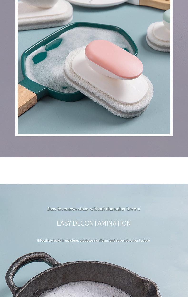 Image of Effortless Cleaning Bathtub Scrub Brush in vibrant colors