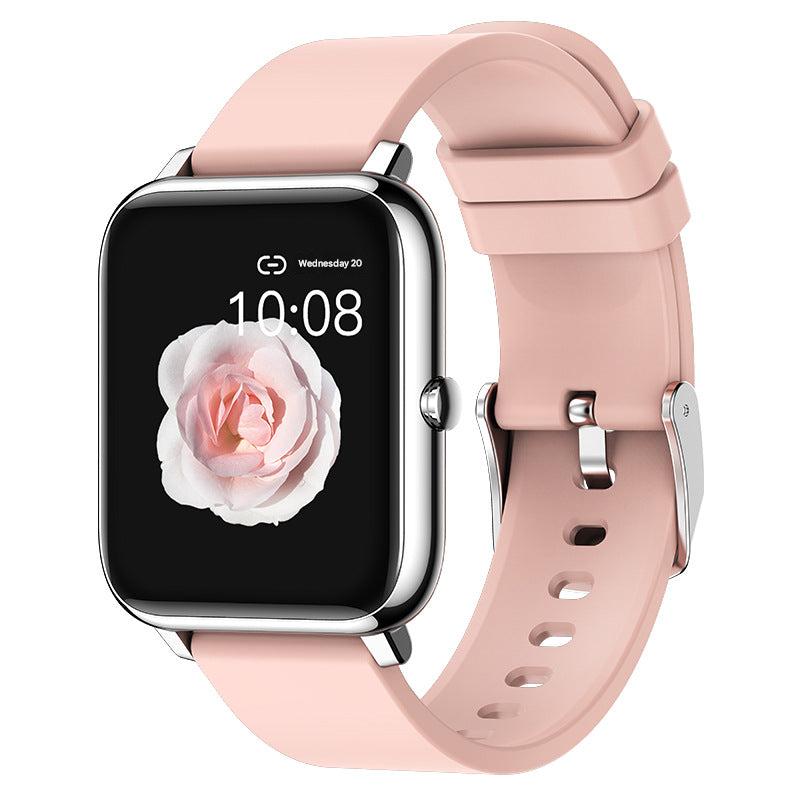 P22 Smart Fitness Tracker Blood Pressure Black