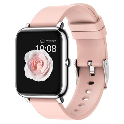 P22 Smart Fitness Tracker Blood Pressure Black