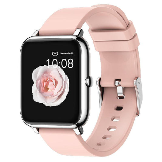 P22 Smart Fitness Tracker Blood Pressure Black