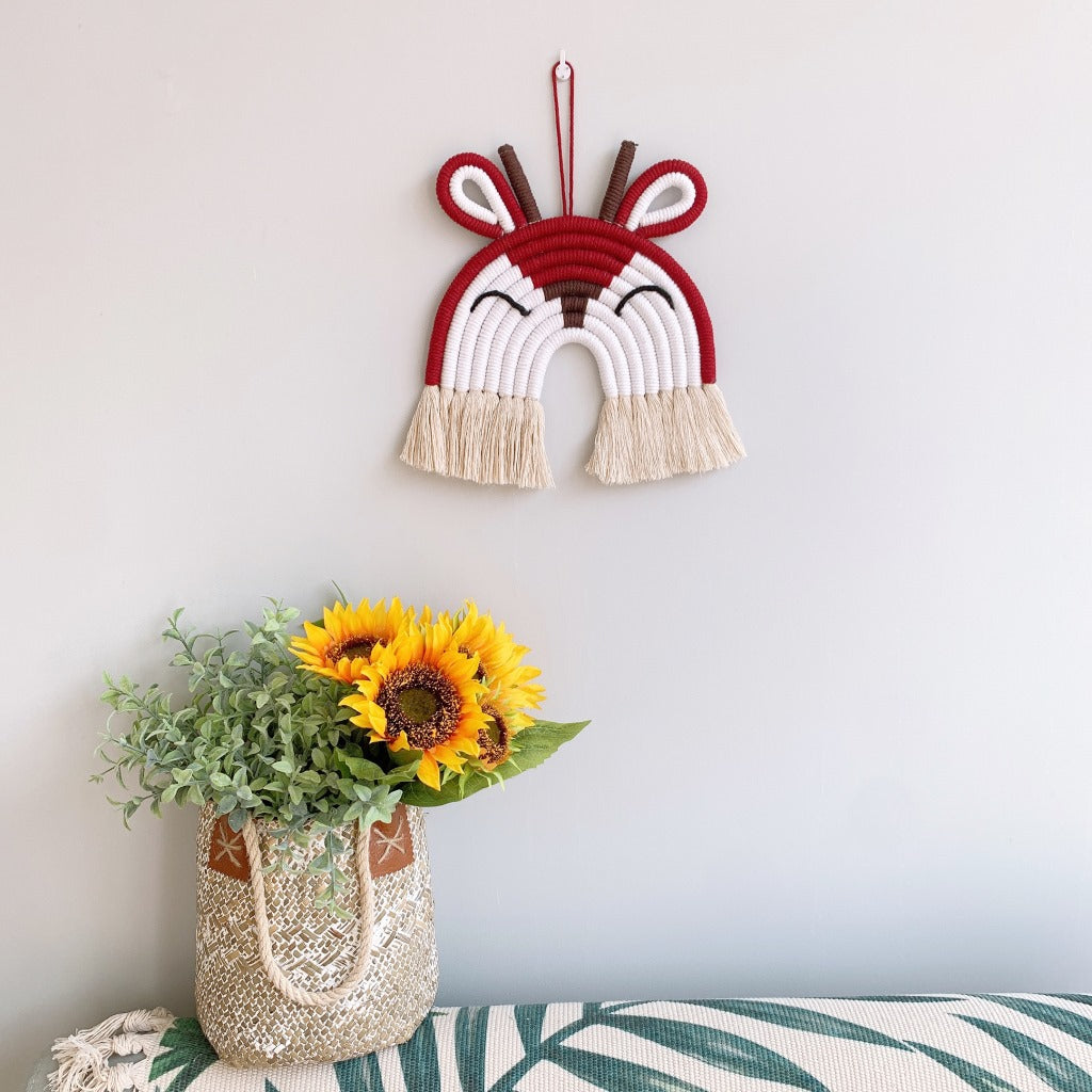 Colorful lion wall decor for children's bedroom