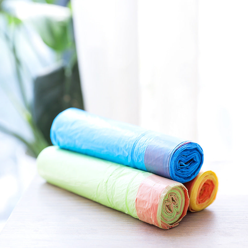 heavy-duty drawstring garbage bags