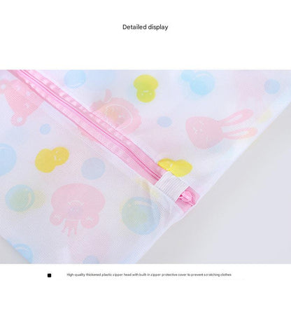 Durable cartoon print laundry bag 3