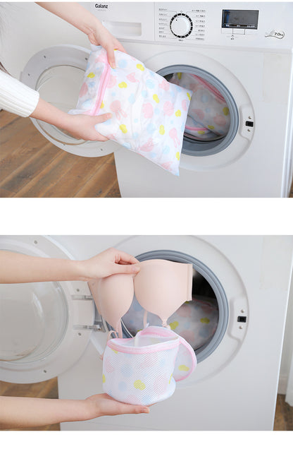 Durable cartoon print laundry bag 4
