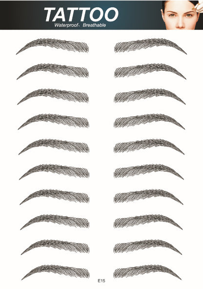 Natural Long-Lasting Brow Tattoos - Image 1