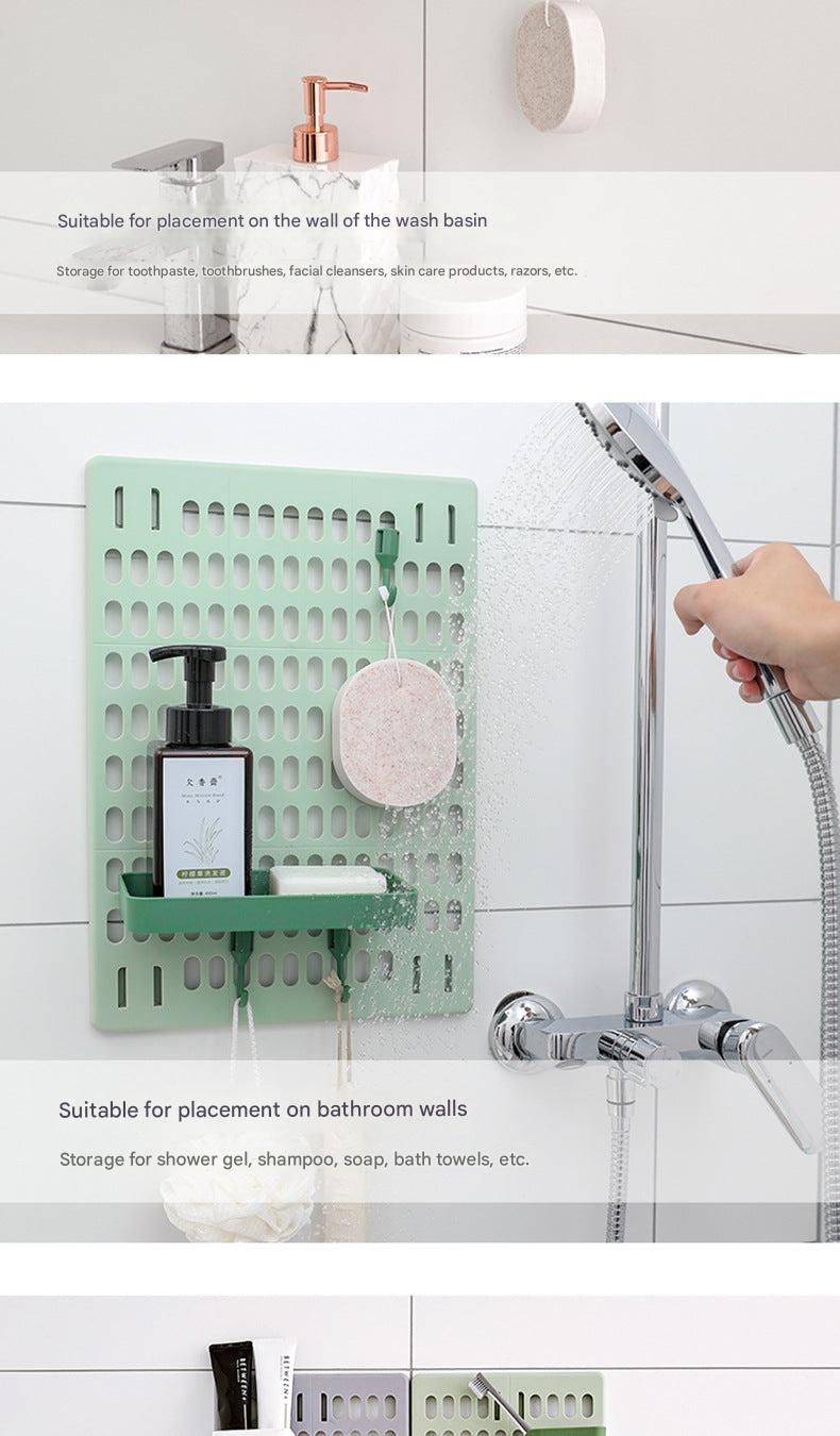durable wall hook rack for versatile use
