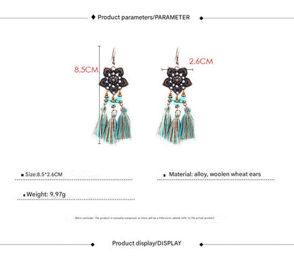 Colorful Bohemian Earrings Image 6