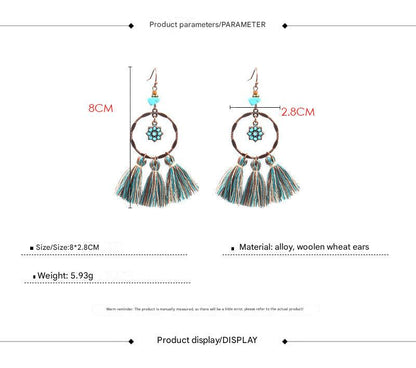 Colorful Bohemian Earrings Image 6