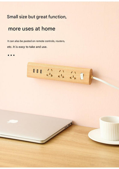 collection of colorful power strip holders and accessories