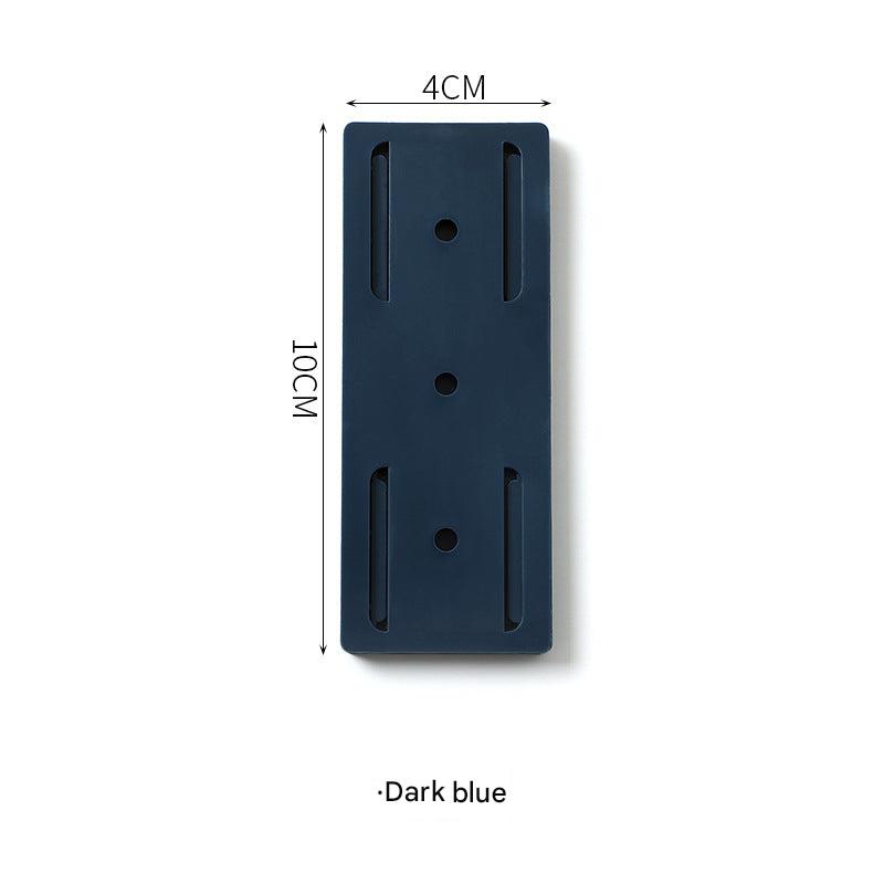 collection of colorful power strip holders and accessories