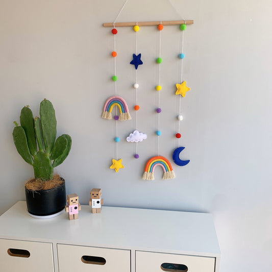 Colorful wall-mounted organizer for children's accessories - image 9
