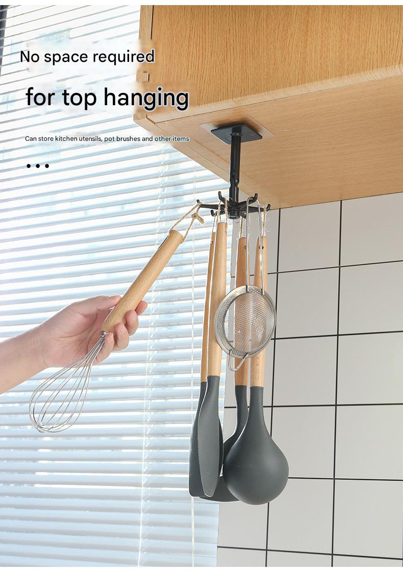 Product display of adhesive hooks in modern design