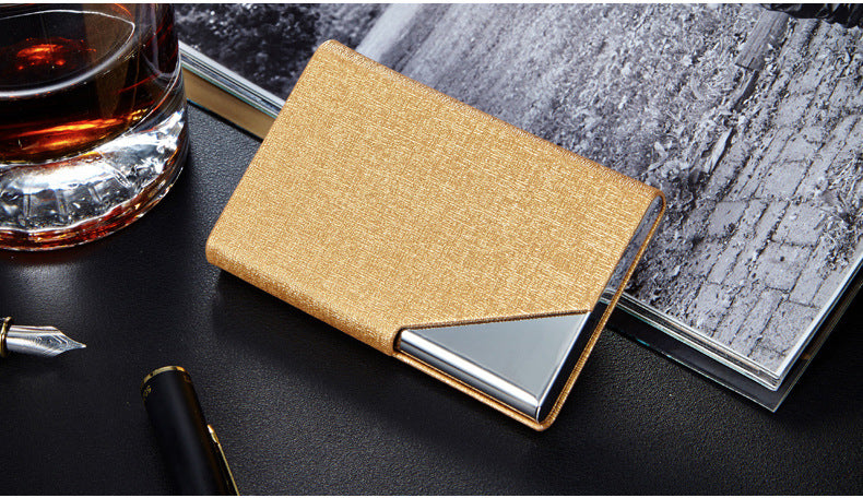 Stylish PU leather card holder