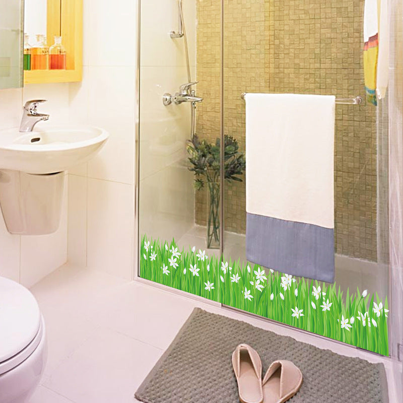 Grass pattern wall sticker image 5