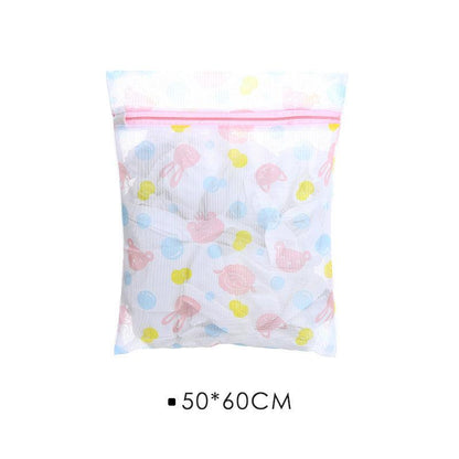 Durable cartoon print laundry bag 3