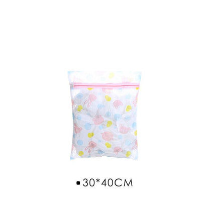 Durable cartoon print laundry bag 5