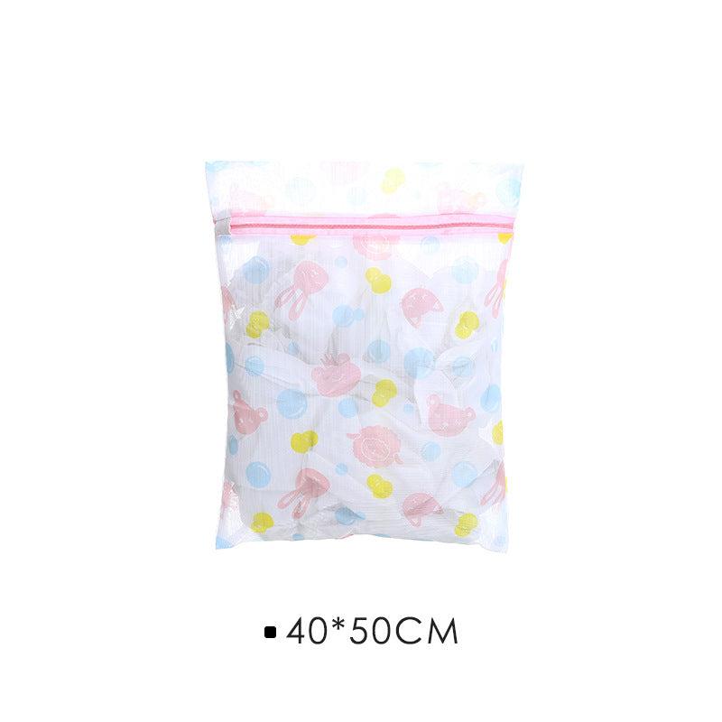 Durable cartoon print laundry bag 4