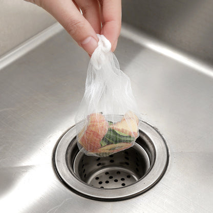 Image showing a pack of 100 kitchen drain filter bags - image 7
