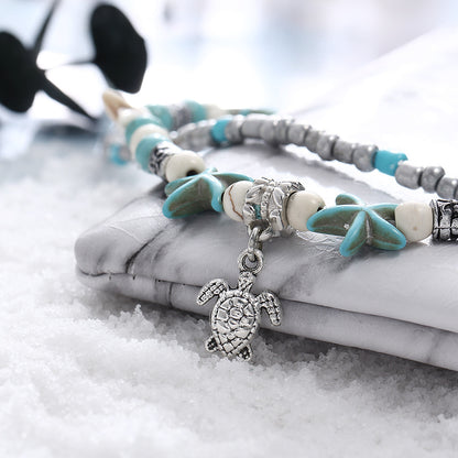 colorful anklet for yoga and casual wear