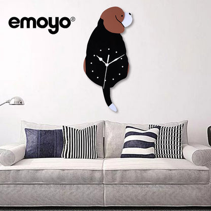 Emoyo swinging tail wall clock