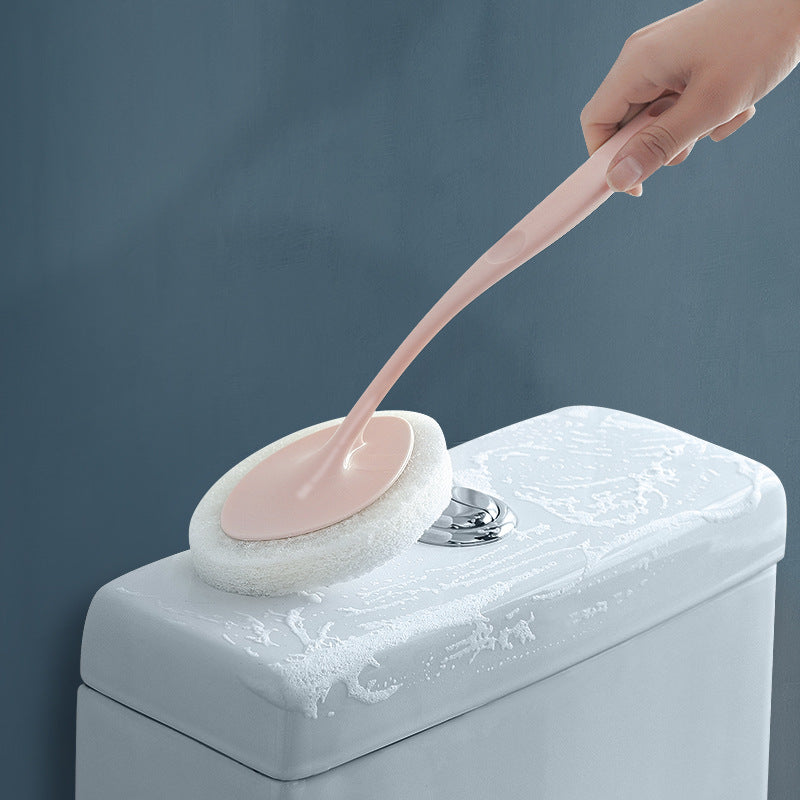 Durable sponge cleaning brush for home use