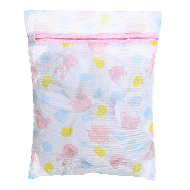 Durable cartoon print laundry bag 6