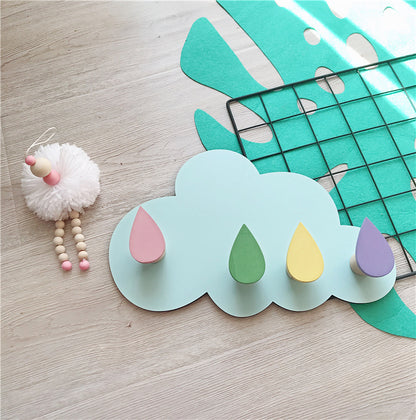 stylish wall-mounted hooks for kids accessories image 2
