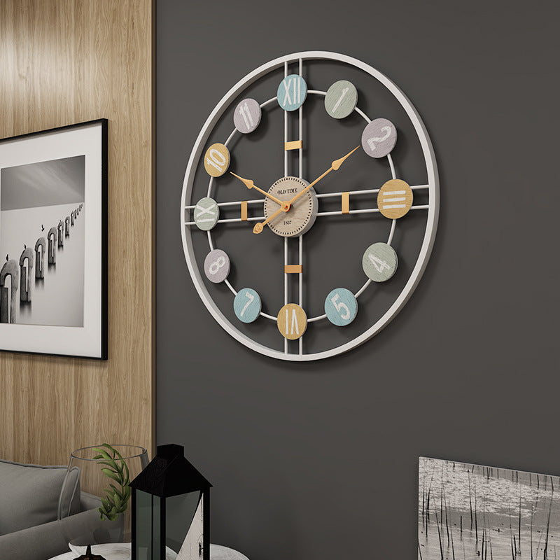 Minimalist Wall Clock in Various Colors