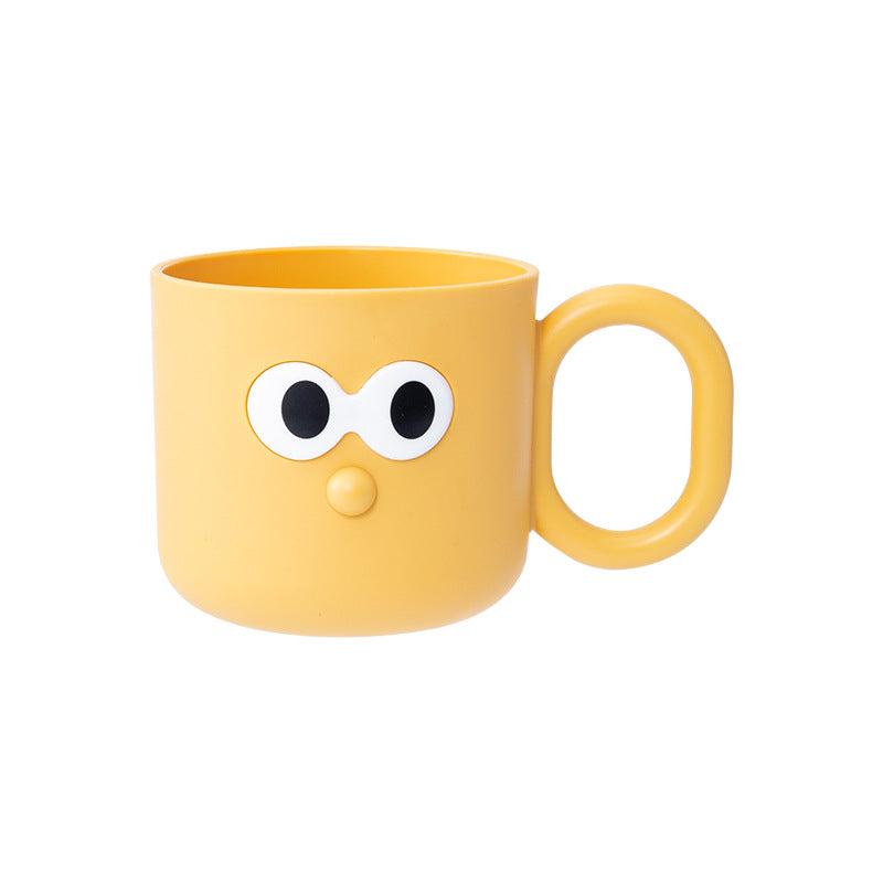 Cute Cartoon Toothbrush Cup in Yellow