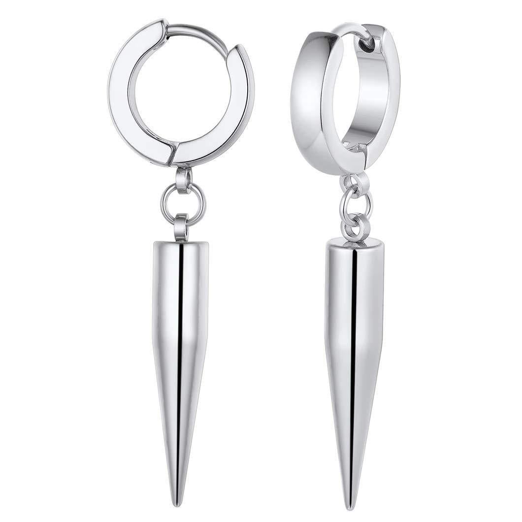 stylish earrings in silver color image 4