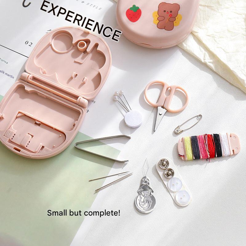 Portable sewing box for travel
