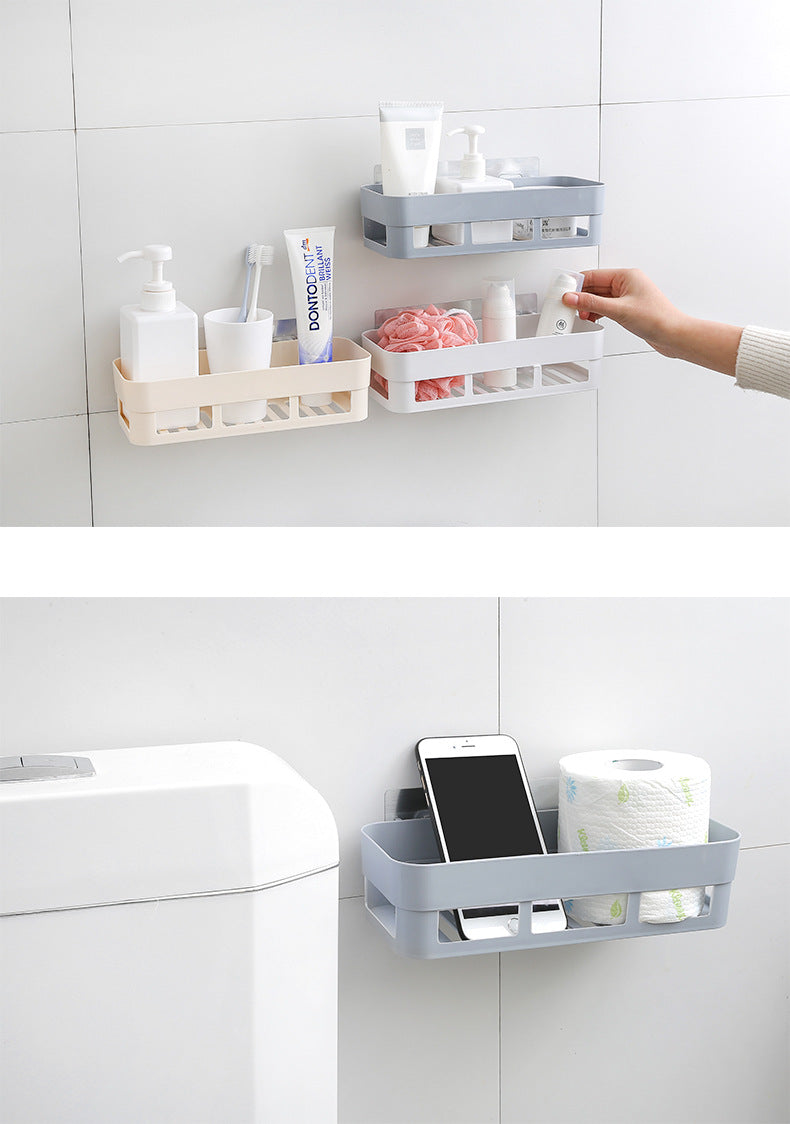 Wall-mounted bathroom organizer image 4