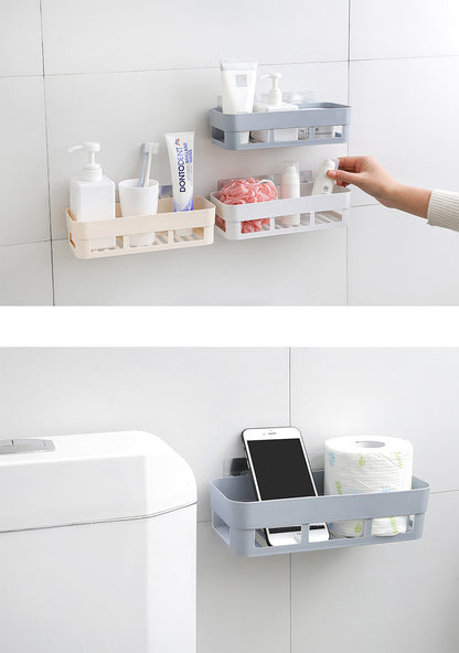 Wall-mounted bathroom organizer image 4
