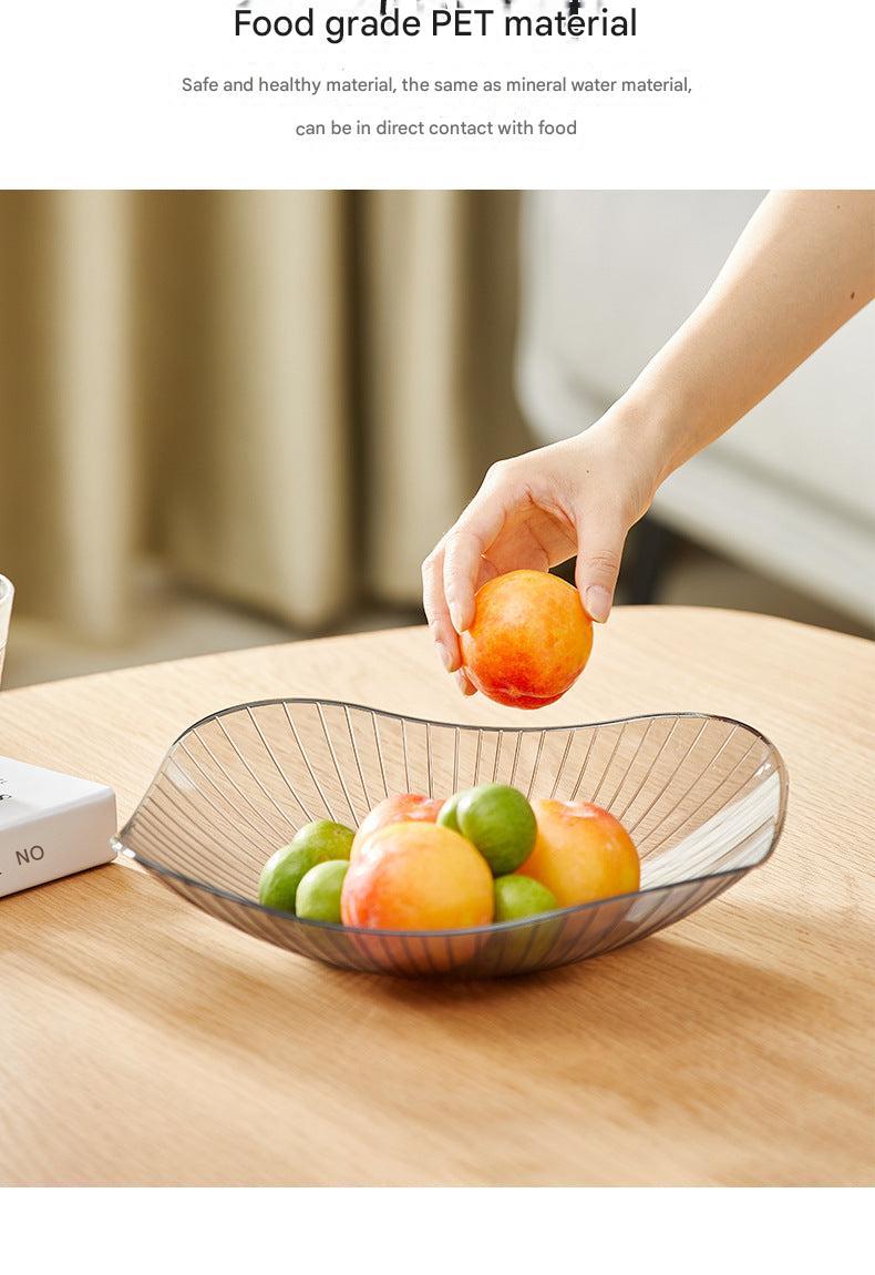 Transparent candy serving dish