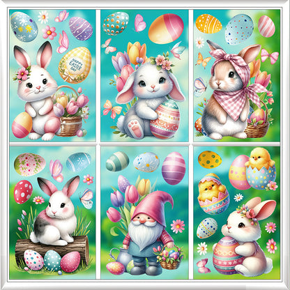 Easter Bunny Window Cling 4