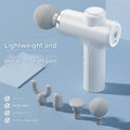 White T8 Model - 6 Speeds + 4 Massage Heads
