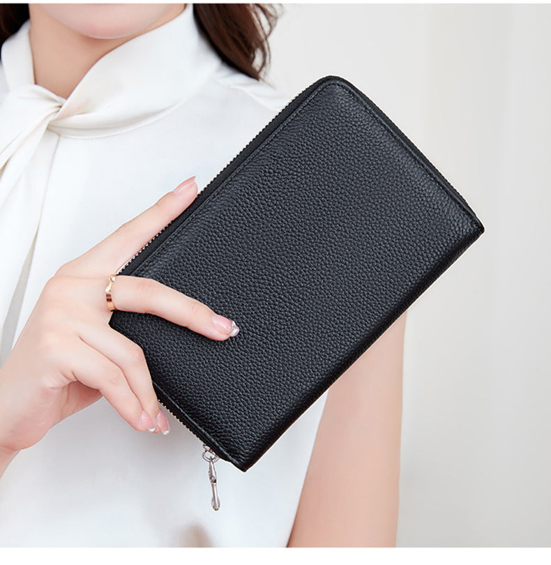 Premium RFID Leather Passport Holder Image 2