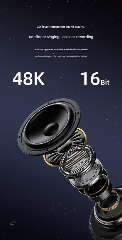 Wireless Clip-On Microphone Q8 Image 1