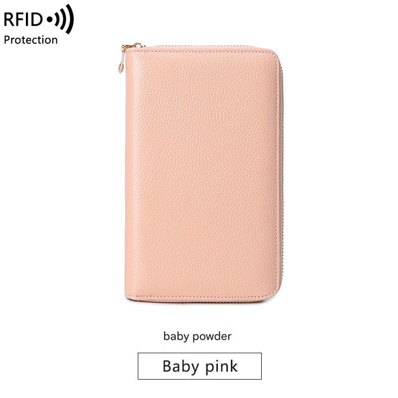 Premium RFID Leather Passport Holder Image 7